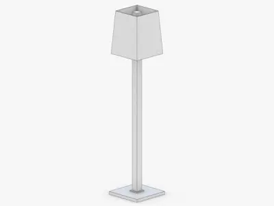 1432 - Floor Lamp Low-poly 3D model