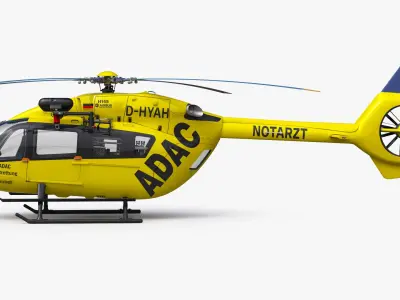  Airbus H145 Emergency ADAC Germany 
