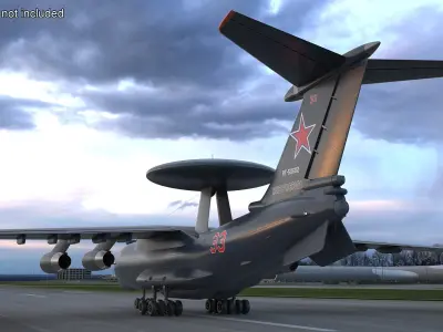  Beriev A 100 Aircraft Simplified 