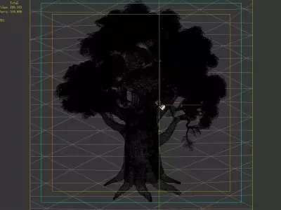 Plant - Tree House - Building 01 3D model