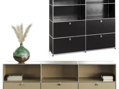 Usm Haller Sideboard 3D model purchase