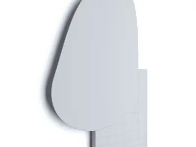 Noom Lake Mirror 3 by NOOM Free 3D model