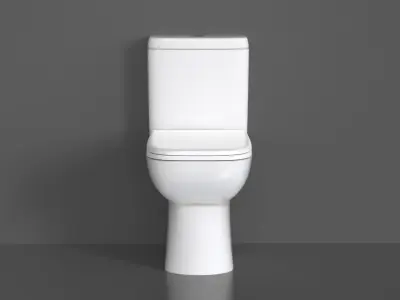 WC45 Toilet 3D model
