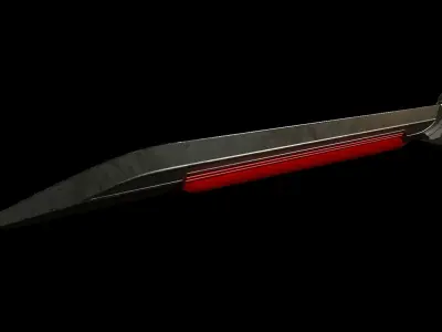 Sci-Fi Sword 3D model get