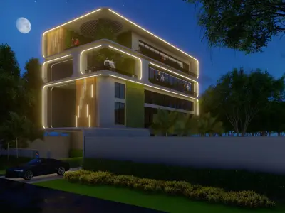 Residence Exterior model 3D model