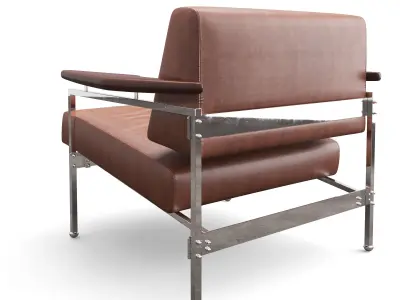 Beto Lounge Armhair 3D model