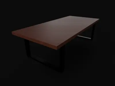 FREE Furniture Set 001 Free low-poly 3D model