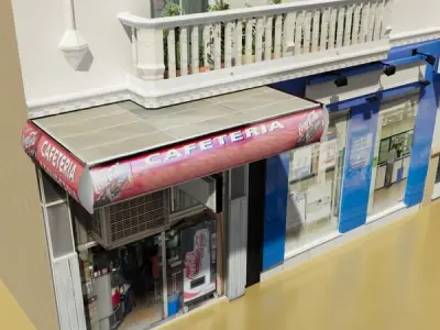 Photorealistic Low Poly Building Low-poly 3D model