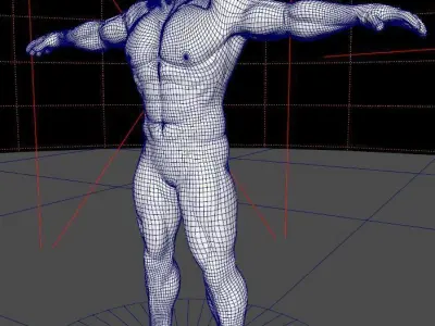 Thanos Desnudo 3D model