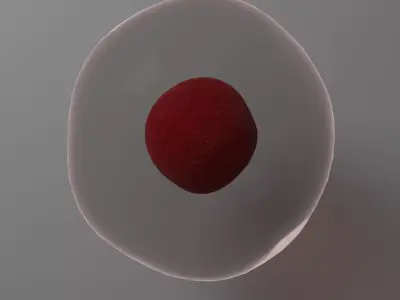 Human Cell Free 3D model