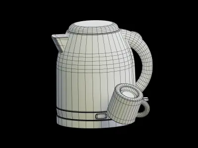 Electric Kettle 3D model