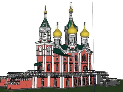 Architecture-Religion-God-Culture-Temple-0263 3D model