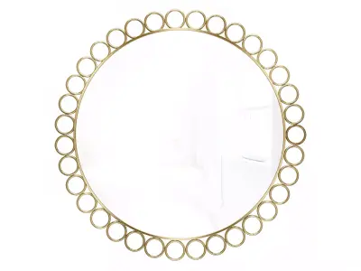 Mirror in a metal frame GZ-M1027 3D model