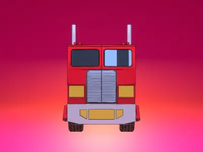 Optimus Prime G1 3D model