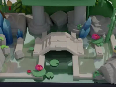 Clash Royale Arena 18 3D model