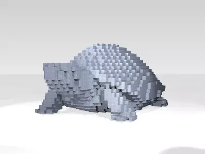 Turtle Voxel 3D model