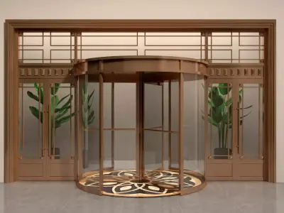 Revolving door  3D model