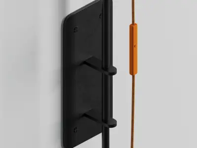 AYNO wall light Low-poly 3D model