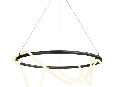  Knot Light luke chandelier Low-poly 3D model