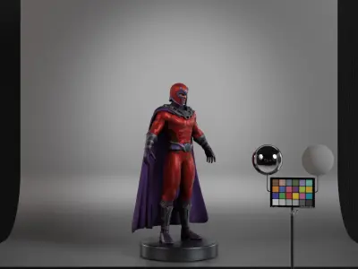 Magneto 3D model