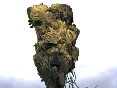 Paradise island 3 3D model