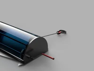 futuristic winch 3D model