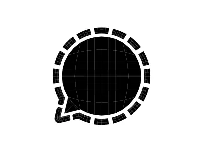 Signal Logo v1 001 Free low-poly 3D model