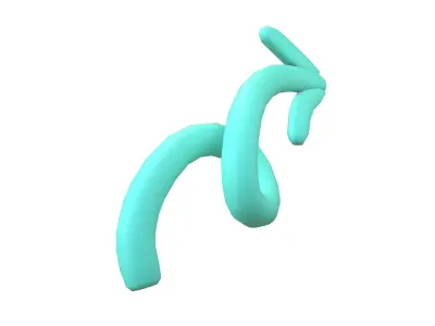 Doodle Buildable Arrow v1 003 Low-poly 3D model