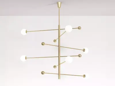 Chandelier 08 Free 3D model