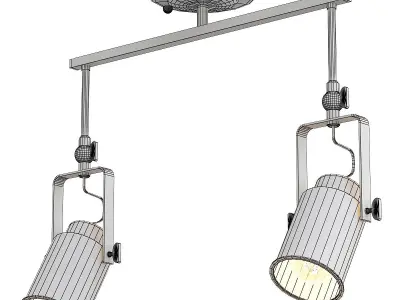 stilfort-neider-3015-02-02p two light track fixture 3D model