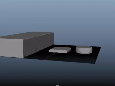 Middle-Poly sculpted pilar base Free 3D model