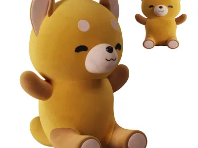 Fox toy 3D model buy