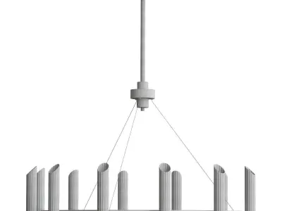 Yosemite chandelier 3D model