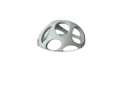 SciFi Cube Object No 47373 Low Poly Shape Low-poly 3D model