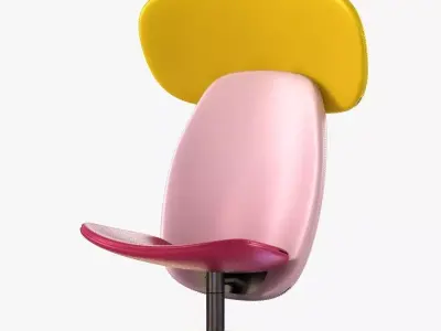 Derlot Editions ORBIT  Armchair with headrest 3D model