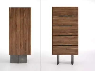 Wai Highboy Highboard 3D model