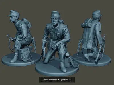 German soldiers ww2 G3 Pack1
