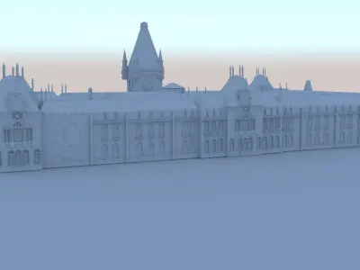 classic building  3D print model