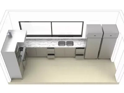 KITCHEN 102 3D model