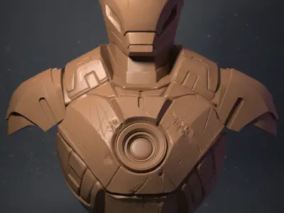 Iron Man  3D print model