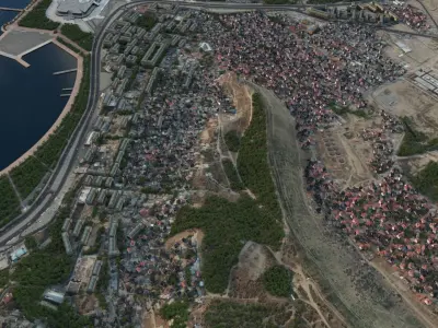 Baku 3d map 3D model