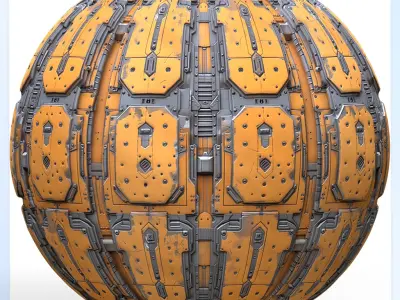 Sci-FI Seamless Texture Texture 18
