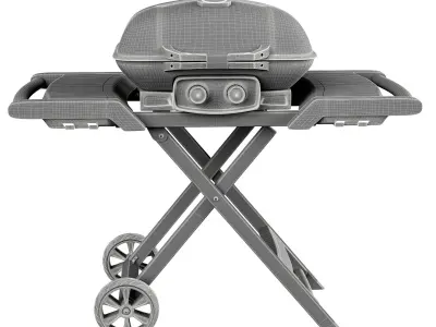 Napoleon TravelQ 285X Portable Gas Grill Low-poly 3D model