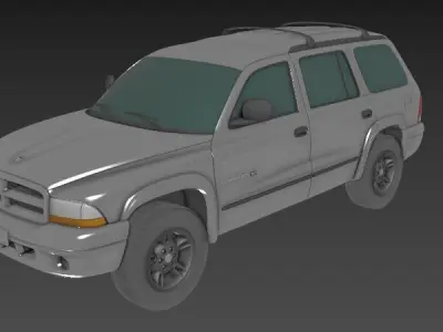 Dodge Durango Mk1 1997 3D print model