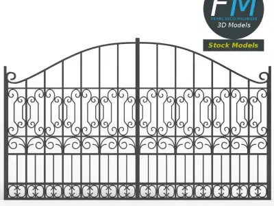 Iron gate 3 3D model