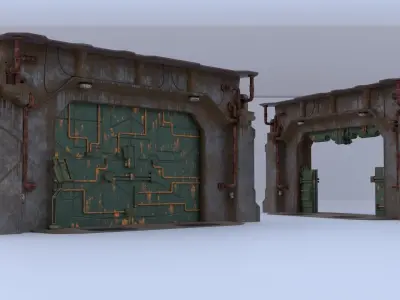Gates 3D model