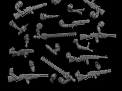 Scavenger Frontliners 3D print model