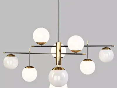 Maytoni Nostalgia MOD048PL-09G - Pendant Lamp 3D model