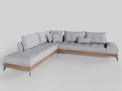 Sofa L 3D model
