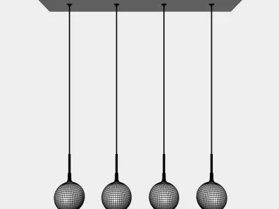 Patruno and Swank Light set 12 lamps 3D model